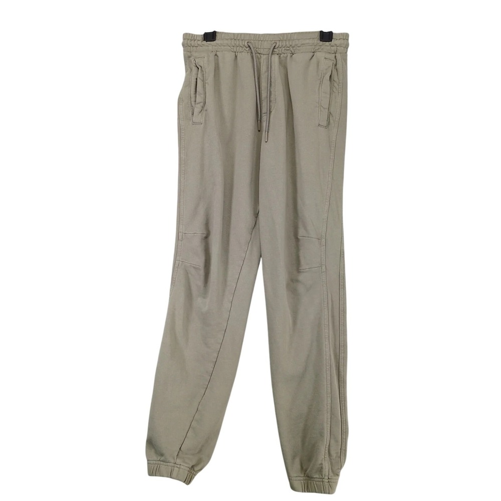 Gymshark Tan Cotton Jogger Sweatpants Mens S Elastic Waist Streetwear Athleisure